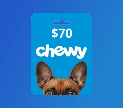 Chewy USD 70 Gift Card US — лицензионный ключ