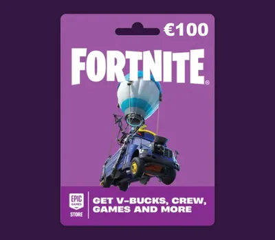 Fortnite EUR 100 PC Epic Games Gift Card ES — лицензионный ключ