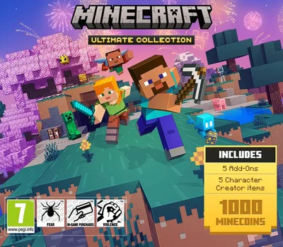 Minecraft Ultimate Collection US XBOX One / Xbox Series X|S CD Key — лицензионный ключ