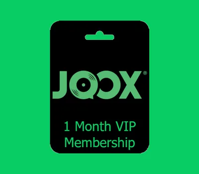 JOOX 1-Month VIP Membership Subscription Key MY — лицензионный ключ