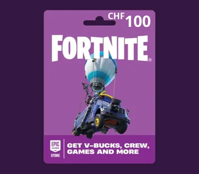 Fortnite CHF 100 PC Epic Games Gift Card CH — лицензионный ключ