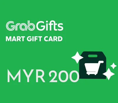 GrabMart MYR 200 Gift Card MY — лицензионный ключ