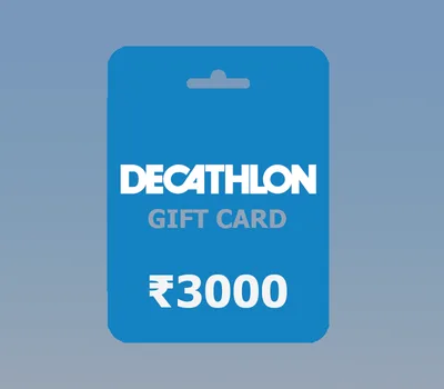 Decathlon INR 3000 Gift Card IN — лицензионный ключ