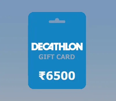 Decathlon INR 6500 Gift Card IN — лицензионный ключ