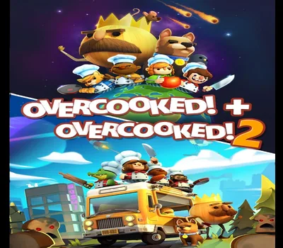 Overcooked! + Overcooked! 2 PS4/PS5 Account — лицензионный ключ