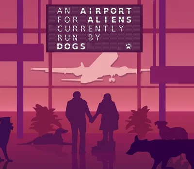 An Airport for Aliens Currently Run By Dogs PC Steam CD Key (valid until March 2027) — лицензионный ключ
