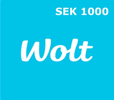 Wolt SEK 1000 Gift Card SE — лицензионный ключ