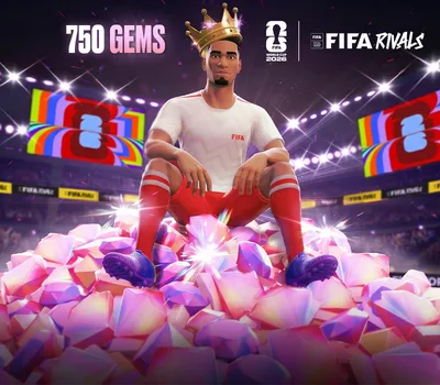 FIFA Rivals - 750 Gems Gift Card — лицензионный ключ