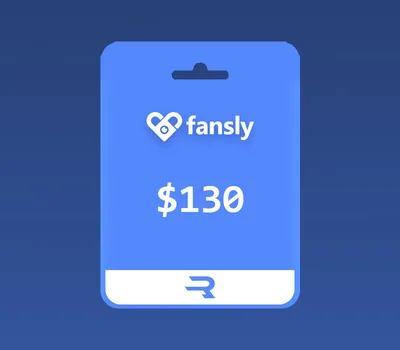 Rewarble Fansly USD 130 Gift Card — лицензионный ключ
