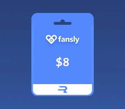 Rewarble Fansly USD 8 Gift Card — лицензионный ключ