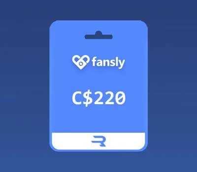 Rewarble Fansly CAD 220 Gift Card — лицензионный ключ