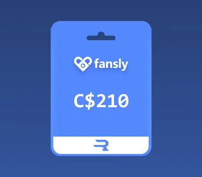 Rewarble Fansly CAD 210 Gift Card — лицензионный ключ