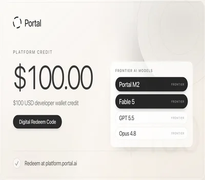 Fable 5 AI - Portal AI Model Credit 100 USD (GPT 5.5) Activation Code — лицензионный ключ