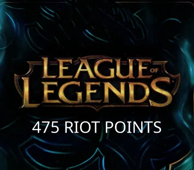 League of Legends 475 RP Prepaid Card US — лицензионный ключ