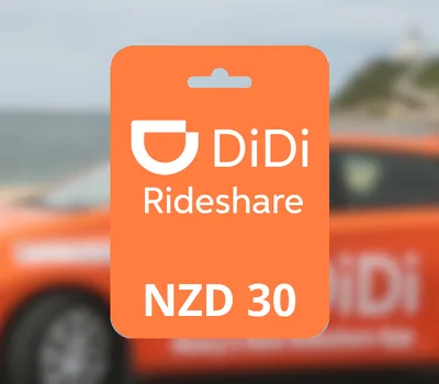 Didi Rideshare NZD 30 Gift Card NZ — лицензионный ключ