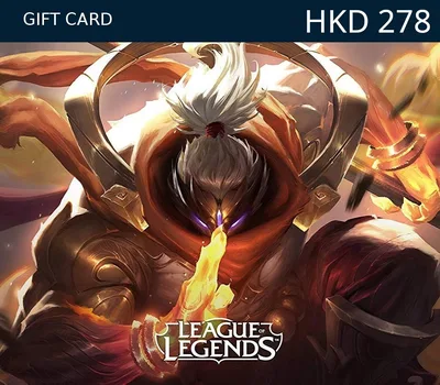 League of Legends HKD 278 Prepaid RP Card HK — лицензионный ключ