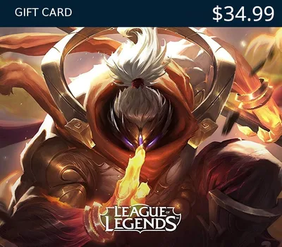 League of Legends USD 34.99 Prepaid RP Card US — лицензионный ключ