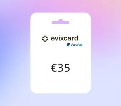 EvixCard PayPal EUR 35 Gift Card — лицензионный ключ