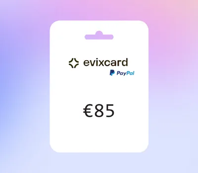 EvixCard PayPal EUR 85 Gift Card — лицензионный ключ