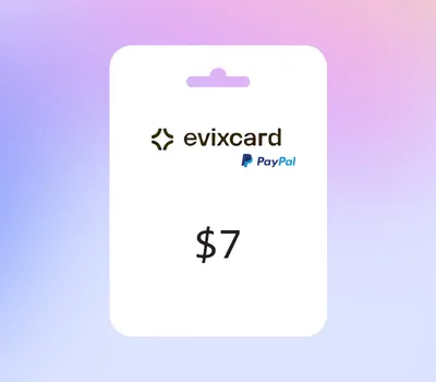 EvixCard PayPal USD 7 Gift Card — лицензионный ключ