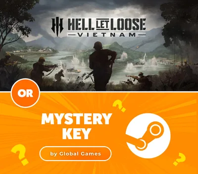 Hell Let Loose: Vietnam EU PC Steam CD Key or Mystery Steam CD Key by Global Games